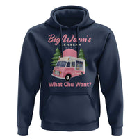 Funny Big Worm's Ice Cream What Chu Want Hoodie Summer Van - Wonder Print Shop