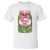 Funny Pickle Girl T Shirt Canned Dill Cucumber Pink Bow Coquette - Wonder Print Shop