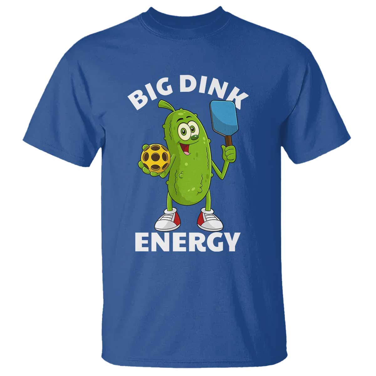 Funny Pickleball T Shirt Big Dink Energy Pickle Ball Dill Lover - Wonder Print Shop