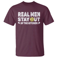 Funny Pickleball T Shirt Real Men Stay Out Of The Kitchen Pickle Ball Sports - Wonder Print Shop
