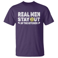 Funny Pickleball T Shirt Real Men Stay Out Of The Kitchen Pickle Ball Sports - Wonder Print Shop