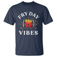 Funny French Fries T Shirt Fry Day Vibes Fast Food - Wonder Print Shop