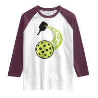 Pickleball Raglan Shirt Just Dink It Pickle Ball Sports