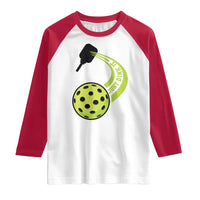 Pickleball Raglan Shirt Just Dink It Pickle Ball Sports