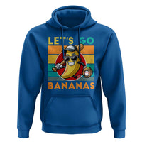 Funny Baseball Hoodie Let's Go Bananas Bat Ball Sport - Wonder Print Shop