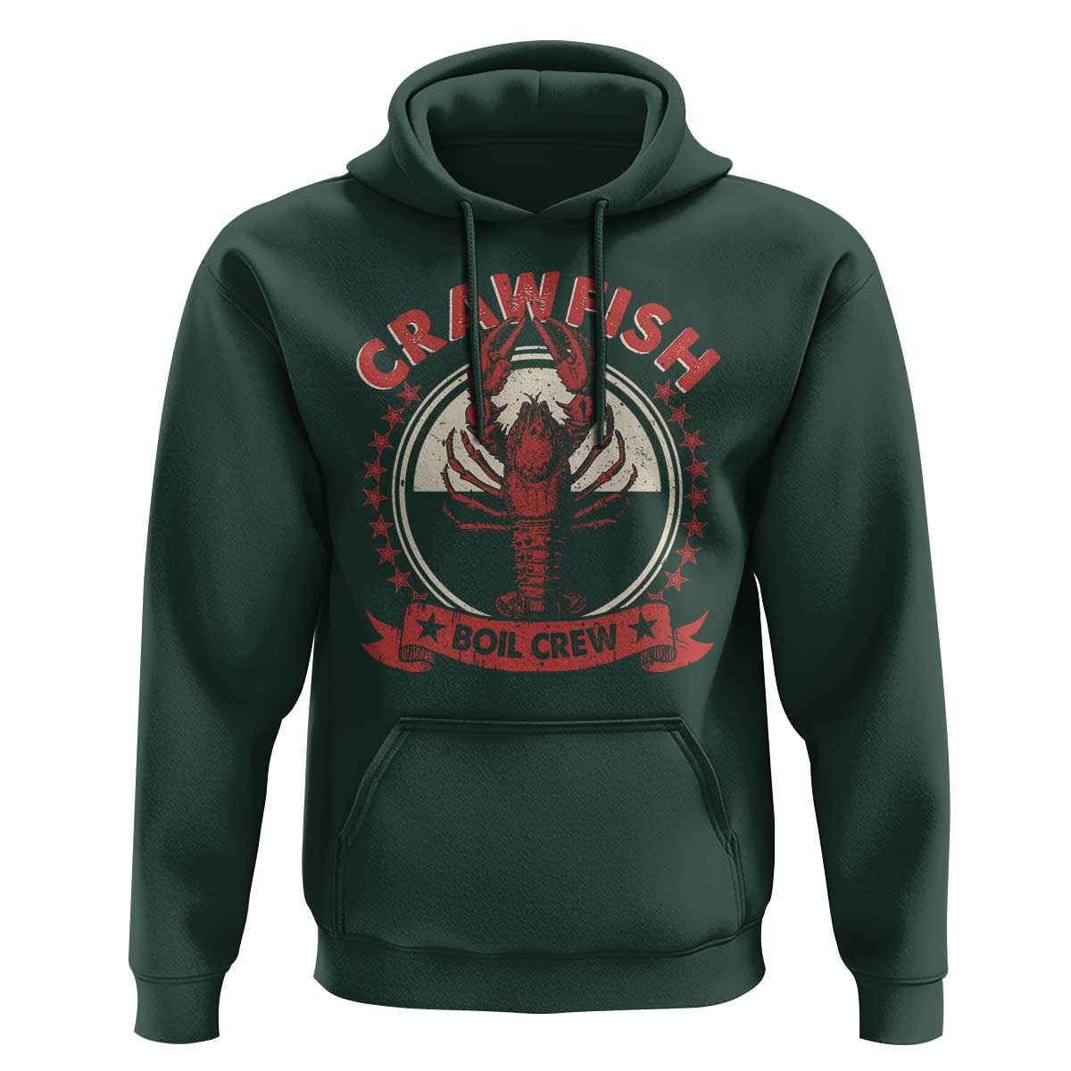 Funny Crawfish Boil Crew Hoodie Cajun Seafood Boil Lover Party - Wonder Print Shop