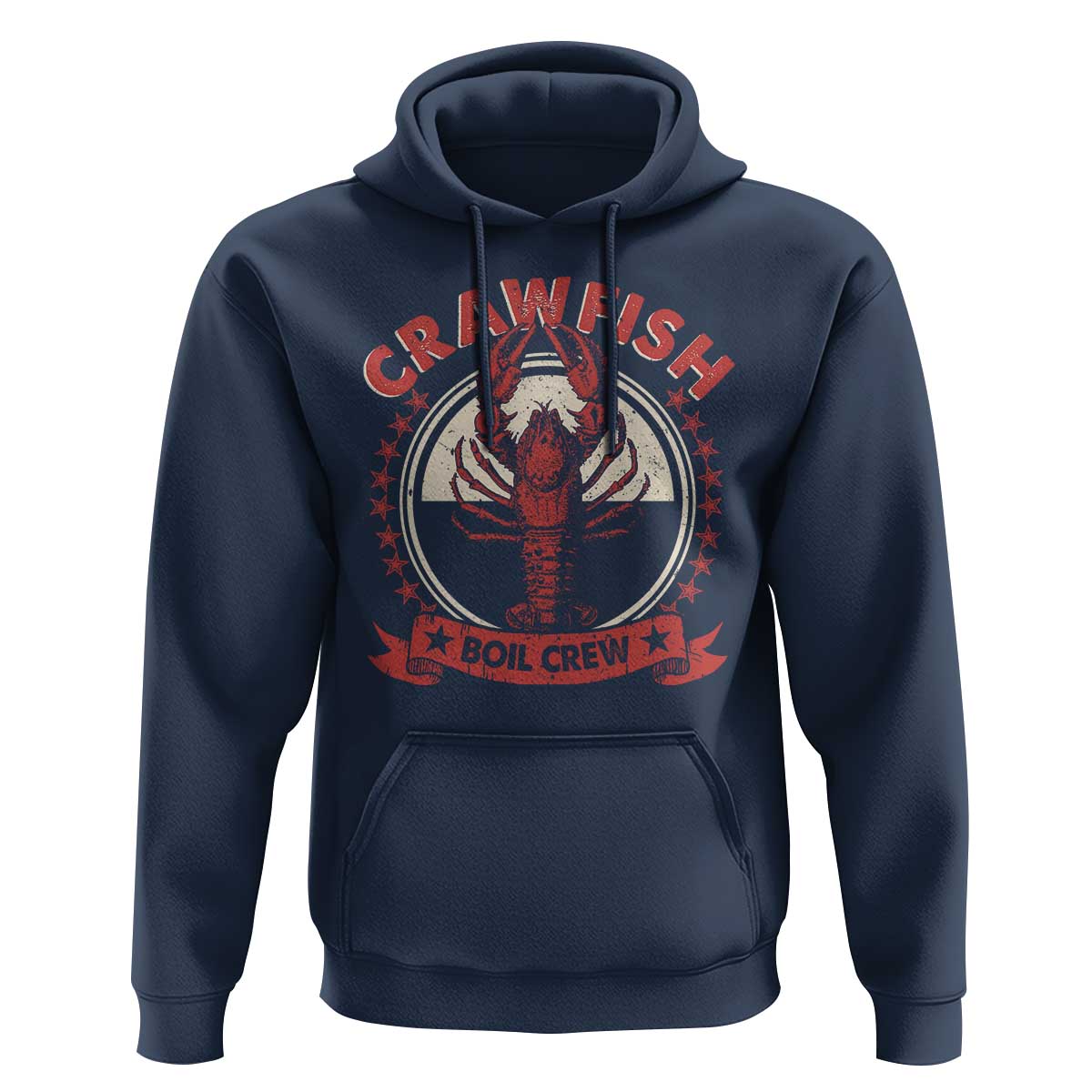Funny Crawfish Boil Crew Hoodie Cajun Seafood Boil Lover Party - Wonder Print Shop