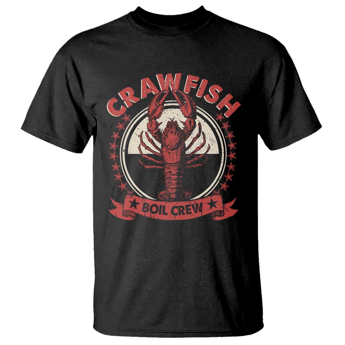 Funny Crawfish Boil Crew T Shirt Cajun Seafood Boil Lover Party - Wonder Print Shop