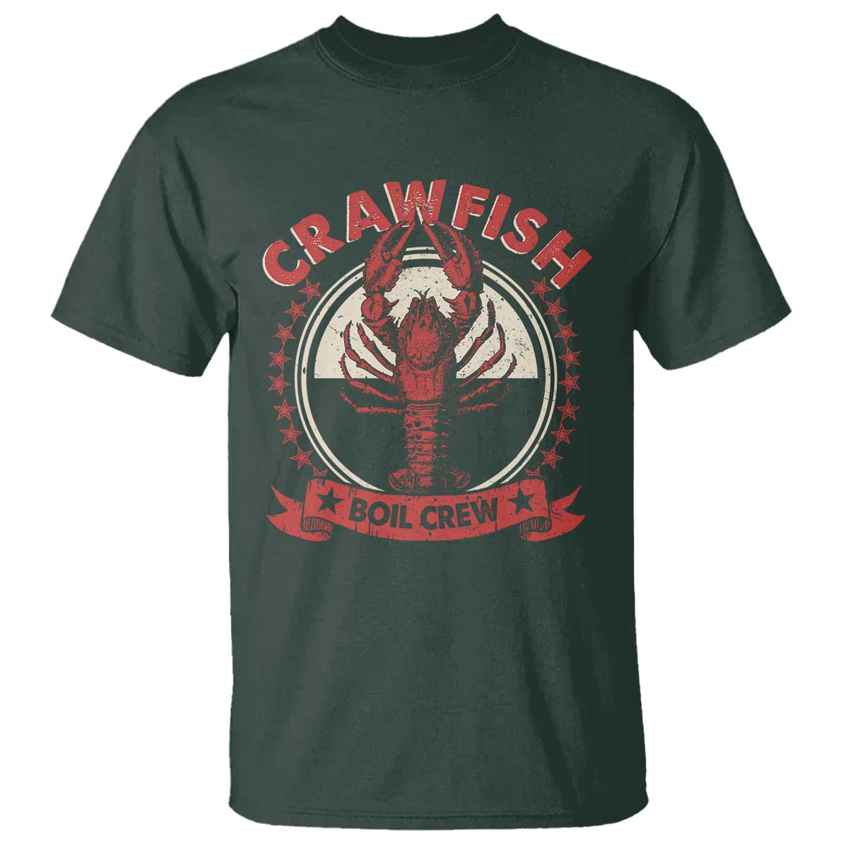 Funny Crawfish Boil Crew T Shirt Cajun Seafood Boil Lover Party - Wonder Print Shop