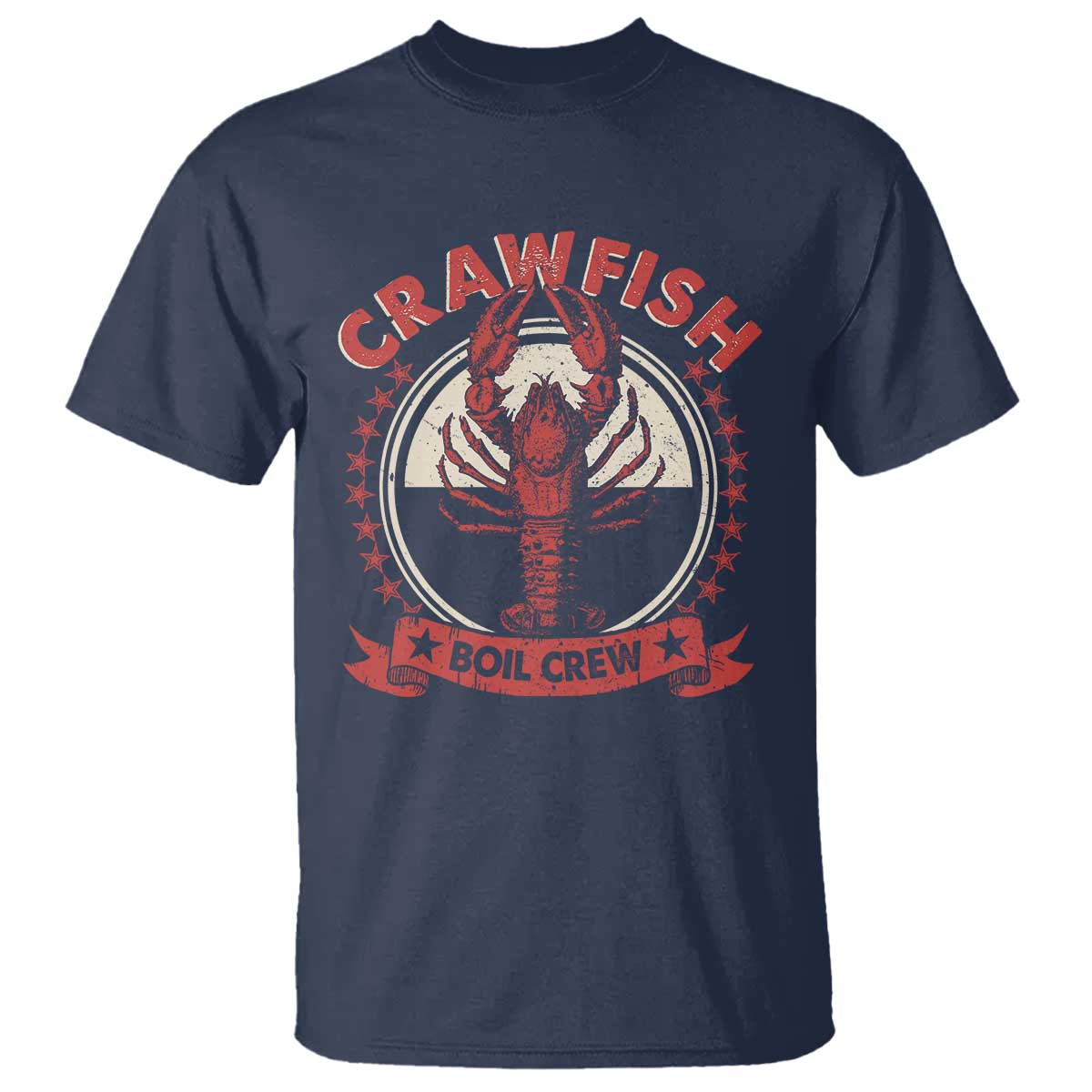 Funny Crawfish Boil Crew T Shirt Cajun Seafood Boil Lover Party - Wonder Print Shop