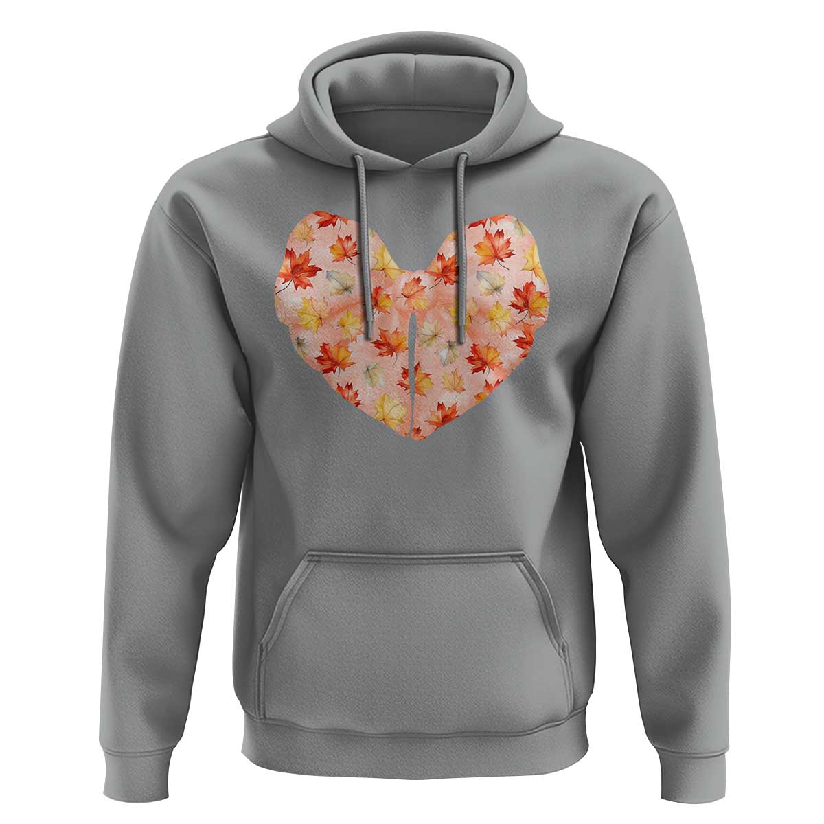 Coquette Canadian Girly Hoodie Canada Day Flag Maple Leaf Orange Bow Girls Aesthetic - Wonder Print Shop