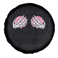 Funny Skeleton Hands Seashell Bikini Halloween Beach Spare Tire Cover - Wonder Print Shop