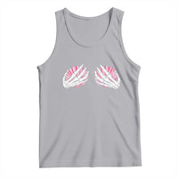 Funny Skeleton Hands Seashell Bikini Halloween Beach Tank Top - Wonder Print Shop