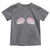 Funny Skeleton Hands Seashell Bikini Halloween Beach Toddler T Shirt - Wonder Print Shop