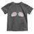 Funny Skeleton Hands Seashell Bikini Halloween Beach Toddler T Shirt - Wonder Print Shop