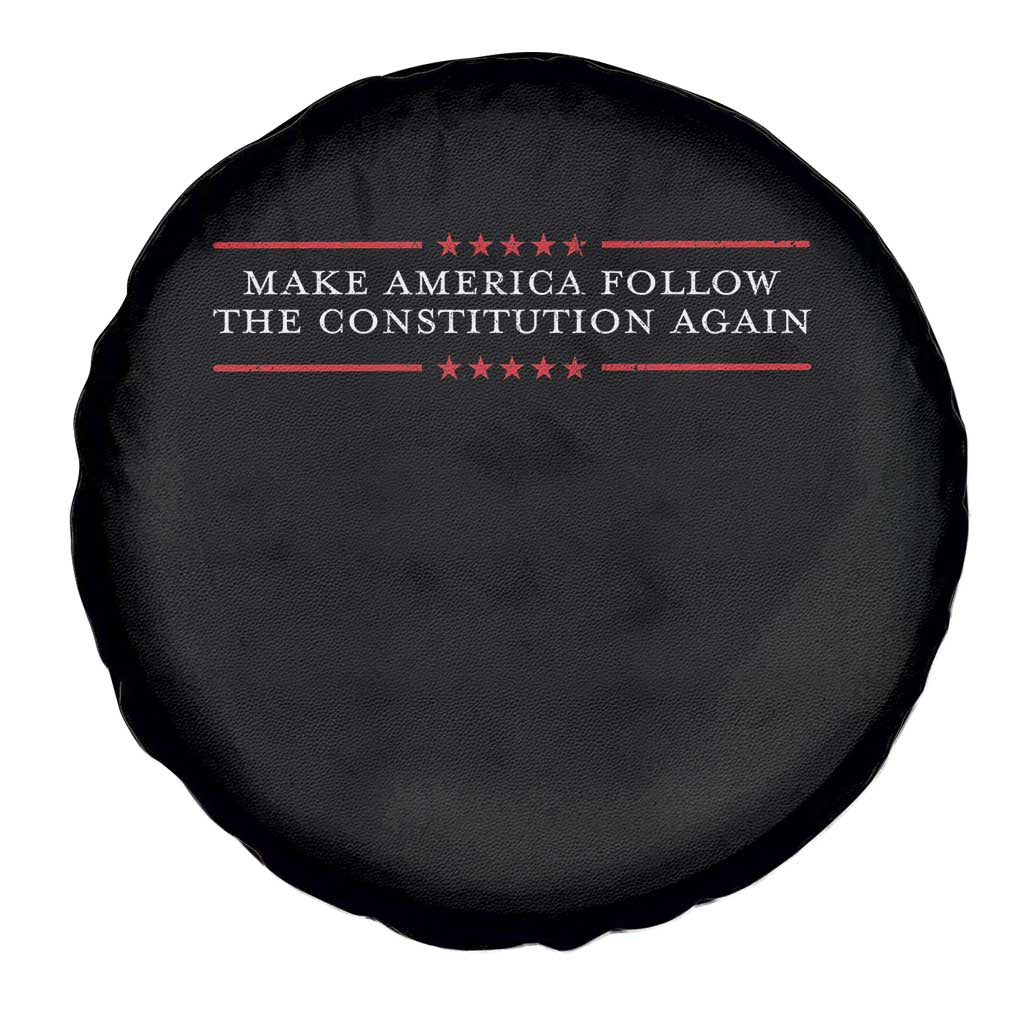 Funny Make America Follow The Constitution Again Spare Tire Cover - Wonder Print Shop