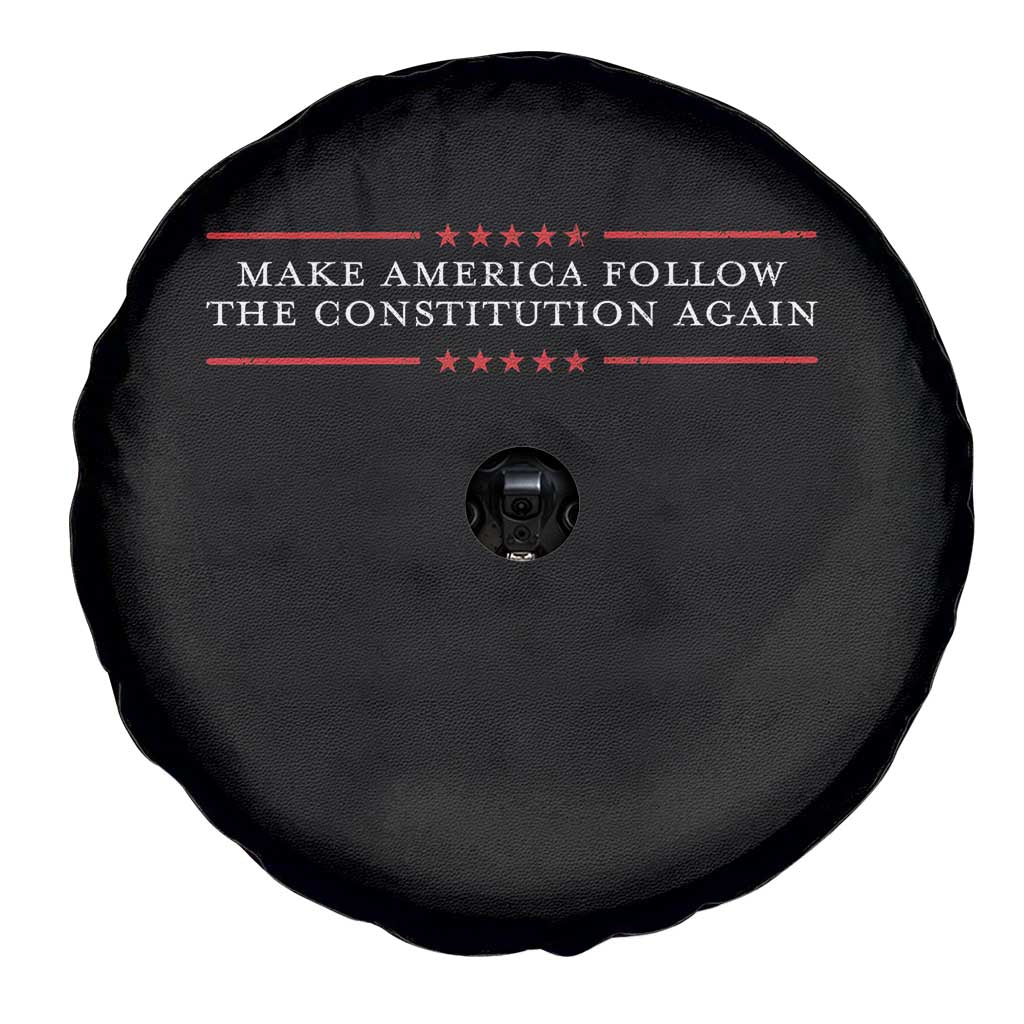Funny Make America Follow The Constitution Again Spare Tire Cover - Wonder Print Shop