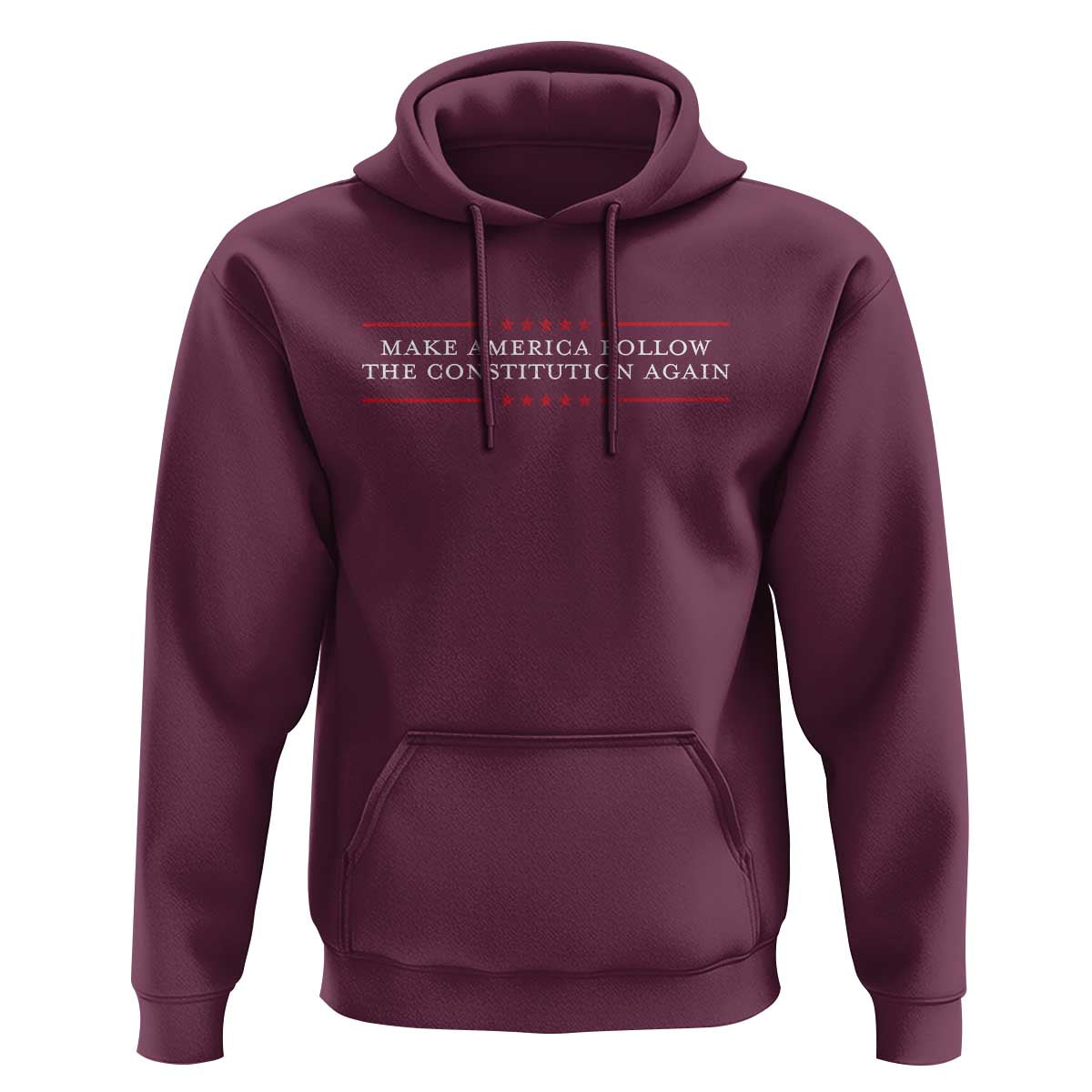 Funny Make America Follow The Constitution Again Hoodie - Wonder Print Shop