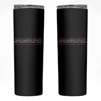 Funny Make America Follow The Constitution Again Skinny Tumbler - Wonder Print Shop