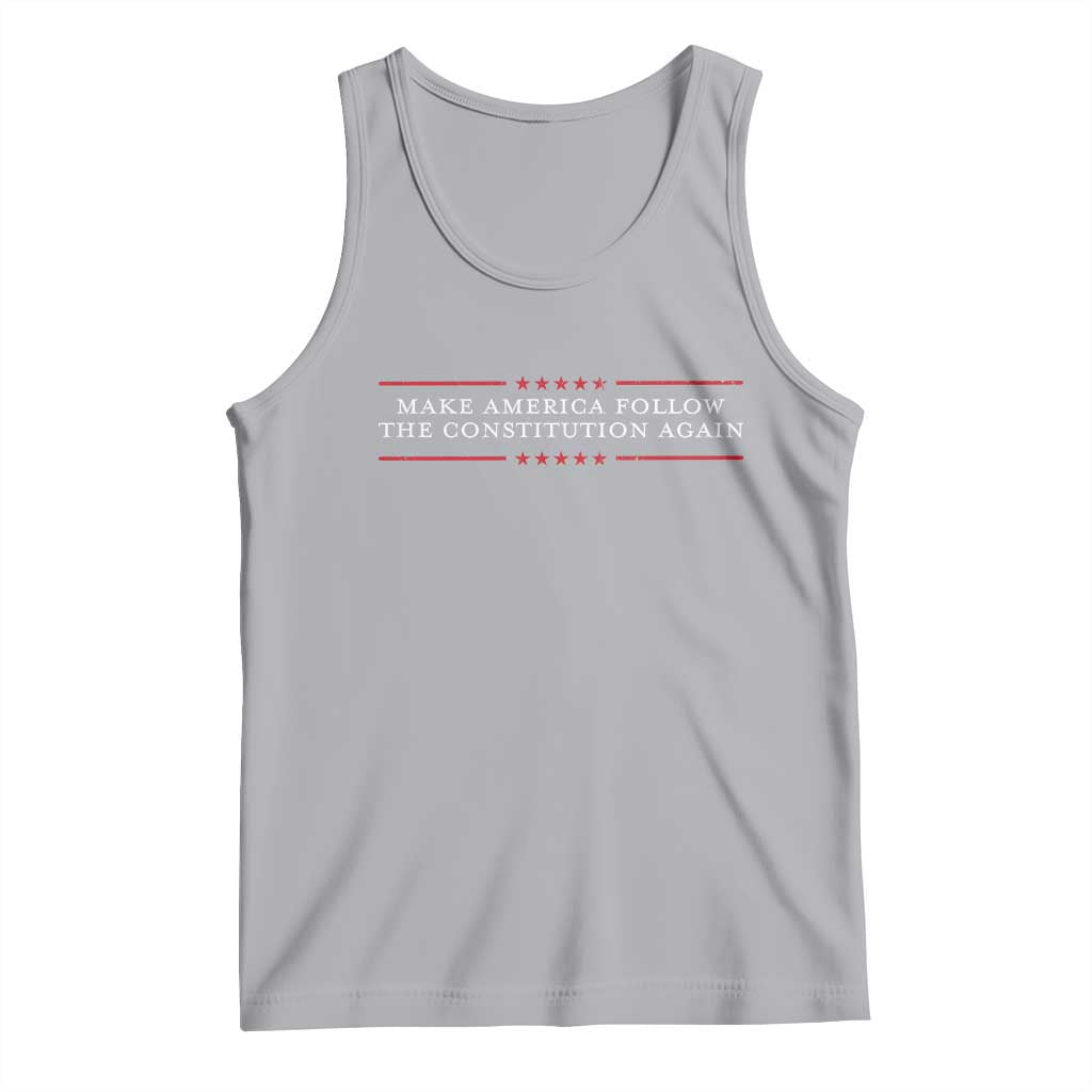 Funny Make America Follow The Constitution Again Tank Top - Wonder Print Shop