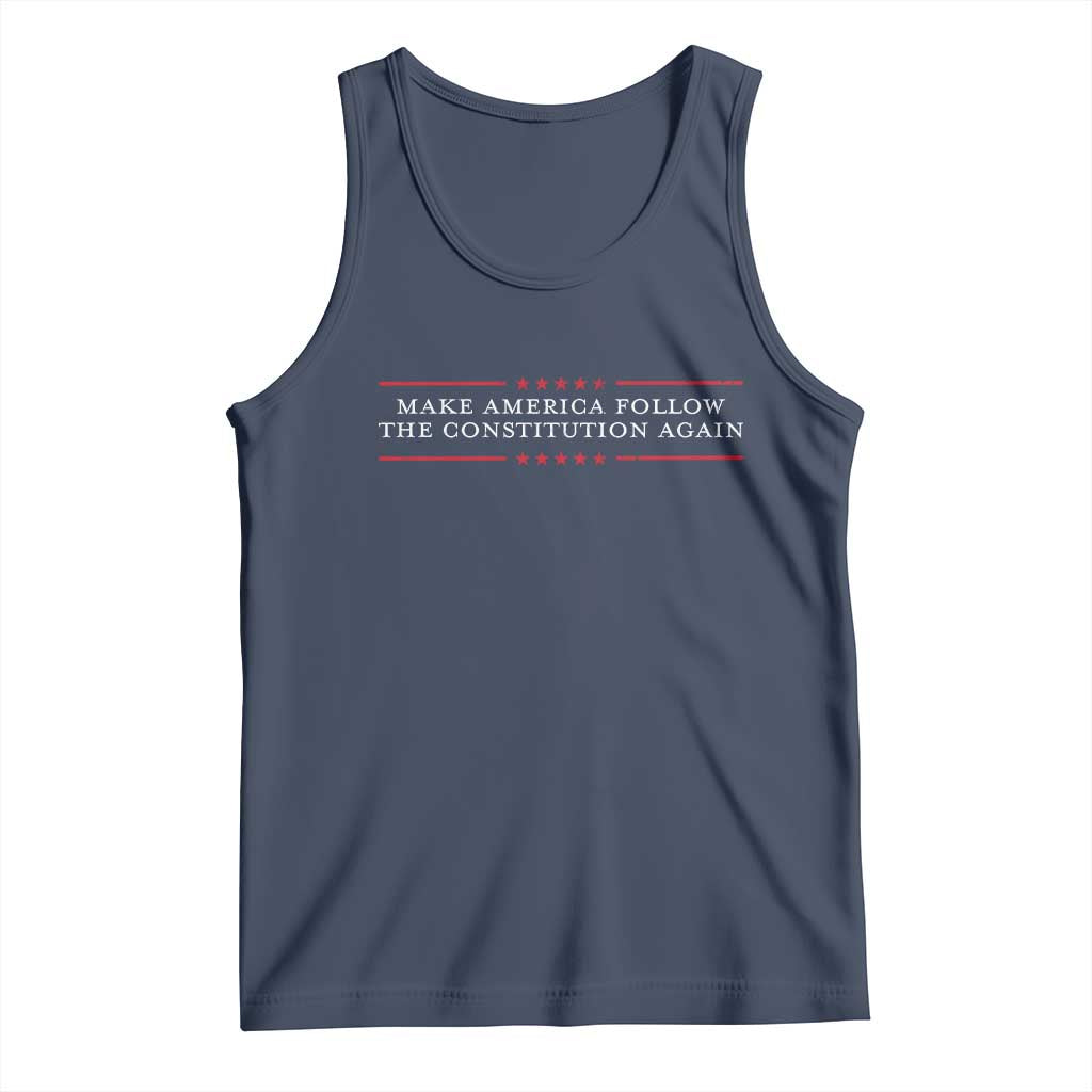 Funny Make America Follow The Constitution Again Tank Top - Wonder Print Shop