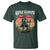 Funny Mountain Hikers T Shirt The Hiking Warrior Retro Forest Sunset - Wonder Print Shop
