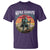 Funny Mountain Hikers T Shirt The Hiking Warrior Retro Forest Sunset - Wonder Print Shop