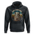 Funny Hiking Warrior Retro Backpack Nature Adventure Hoodie - Wonder Print Shop
