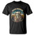 Funny Hiking Warrior Retro Backpack Nature Adventure T Shirt - Wonder Print Shop