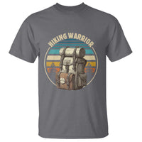 Funny Hiking Warrior Retro Backpack Nature Adventure T Shirt - Wonder Print Shop