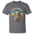Funny Hiking Warrior Retro Backpack Nature Adventure T Shirt - Wonder Print Shop