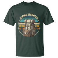 Funny Hiking Warrior Retro Backpack Nature Adventure T Shirt - Wonder Print Shop