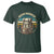 Funny Hiking Warrior Retro Backpack Nature Adventure T Shirt - Wonder Print Shop
