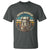Funny Hiking Warrior Retro Backpack Nature Adventure T Shirt - Wonder Print Shop