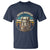 Funny Hiking Warrior Retro Backpack Nature Adventure T Shirt - Wonder Print Shop