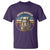 Funny Hiking Warrior Retro Backpack Nature Adventure T Shirt - Wonder Print Shop