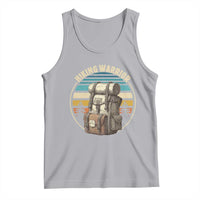 Funny Hiking Warrior Retro Backpack Nature Adventure Tank Top - Wonder Print Shop