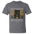 Funny Gardening Because Murder Is Wrong T Shirt Retro Black Cat Plant Lover - Wonder Print Shop