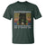 Funny Gardening Because Murder Is Wrong T Shirt Retro Black Cat Plant Lover - Wonder Print Shop