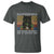 Funny Gardening Because Murder Is Wrong T Shirt Retro Black Cat Plant Lover - Wonder Print Shop