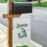 Funny Gardening Because Murder Is Wrong Garden Flag Plant Lady - Wonder Print Shop