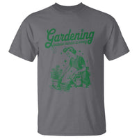 Funny Gardening Because Murder Is Wrong T Shirt Plant Lady - Wonder Print Shop