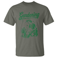 Funny Gardening Because Murder Is Wrong T Shirt Plant Lady - Wonder Print Shop