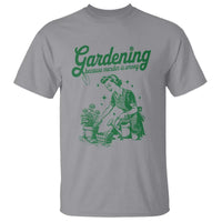 Funny Gardening Because Murder Is Wrong T Shirt Plant Lady - Wonder Print Shop