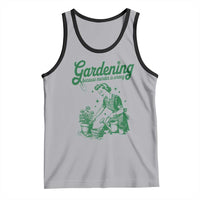 Funny Gardening Because Murder Is Wrong Tank Top Plant Lady - Wonder Print Shop