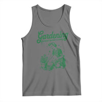 Funny Gardening Because Murder Is Wrong Tank Top Plant Lady - Wonder Print Shop