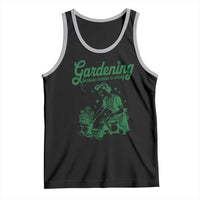 Funny Gardening Because Murder Is Wrong Tank Top Plant Lady - Wonder Print Shop
