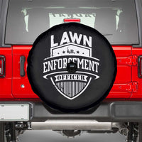 Funny The Lawn Enforcement Officer Spare Tire Cover Gardening Lawn Mower Father's Day - Wonder Print Shop