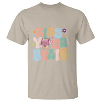 Funny Special Education Teacher T Shirt Kiss Your Brain Retro Groove Flower Star - Wonder Print Shop