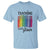 Funny Teacher T Shirt Teaching With Flair Colorful Pen Back To School - Wonder Print Shop